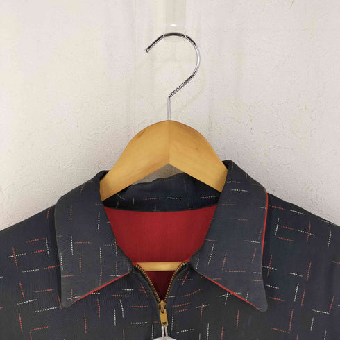 レーヨン ギャバジャン リバーシブル 柄 メンズ