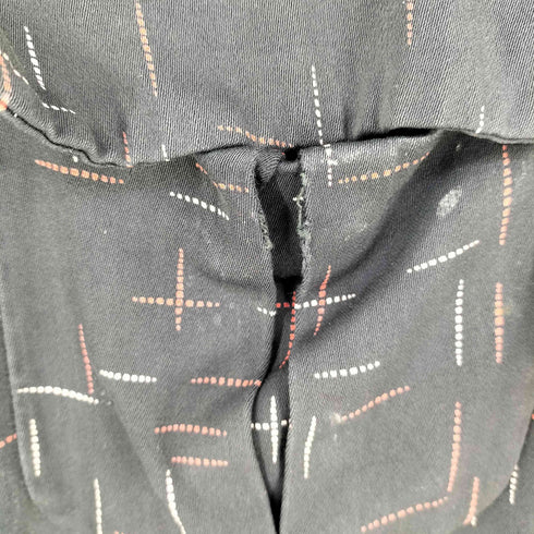 レーヨン ギャバジャン リバーシブル 柄 メンズ