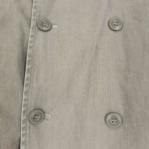 スミスアメリカン SMITHS AMERICAN 裏地総柄 コットン ダブルブレストジャケット メンズ JPN:M