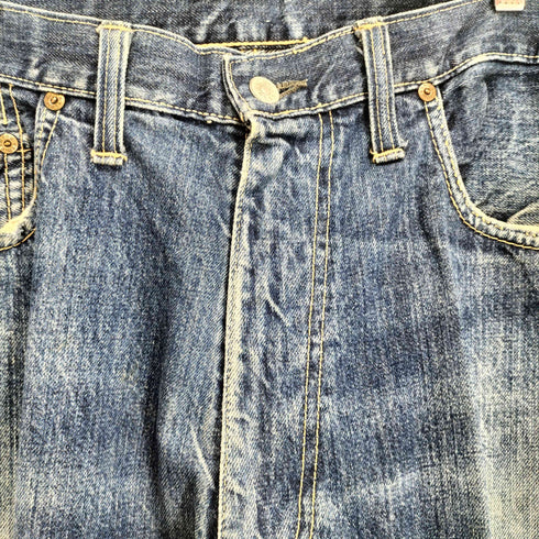 キャントン CANTON 60-70s USA製 42TALON ストレートデニムパンツ メンズ