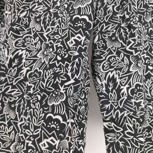 ギャップ Gap 90s OLD 総柄 コットンシャツ メンズ import:L