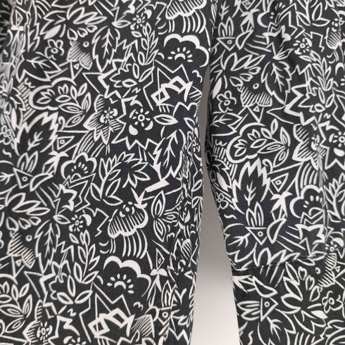 ギャップ Gap 90s OLD 総柄 コットンシャツ メンズ import:L