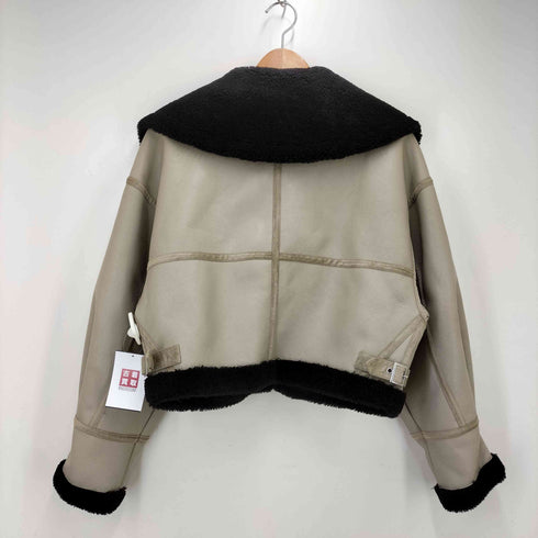 ムルーア MURUA フェイクムートンジャケット ショート丈 レディース FREE