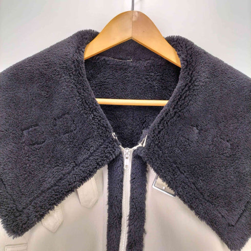 ムルーア MURUA フェイクムートンジャケット ショート丈 レディース FREE