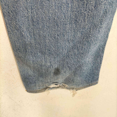 リー Lee 80S USA製 ユニオンチケット デニムパンツ 襤褸 メンズ 34×32