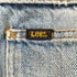 リー Lee 80S USA製 ユニオンチケット デニムパンツ 襤褸 メンズ 34×32