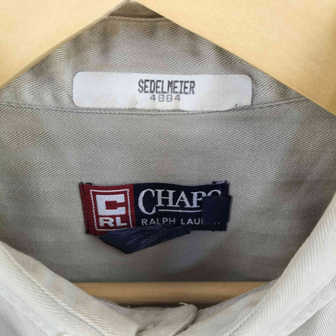 チャップスラルフローレン CHAPS RALPH LAUREN 刺繍入り BD シャツ メンズ import:L