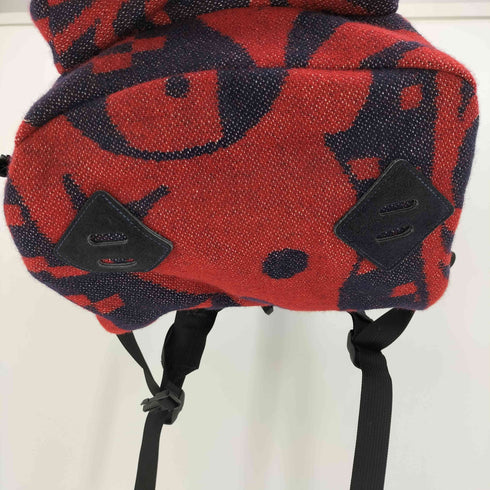 エンジニアードガーメンツ Engineered Garments SALMON PEOPLE ジャガード ブランケット バックパック メンズ