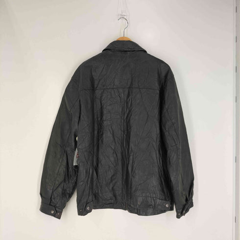 セントジョンズベイ STJOHNS BAY 90S 裏地キルティング レザースウィングトップ メンズ LT