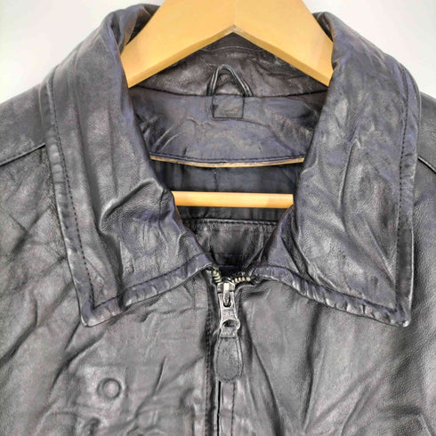 セントジョンズベイ STJOHNS BAY 90S leather 裏地キルティング レザースウィングトップ メンズ LT