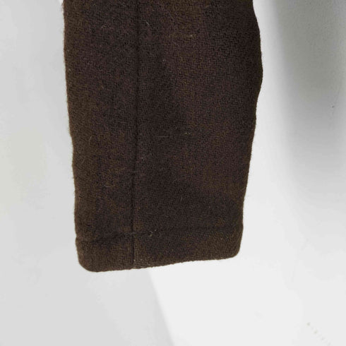 バーバリーブルーレーベル BURBERRY BLUE LABEL 裏地チェック ピーコート レディース 38