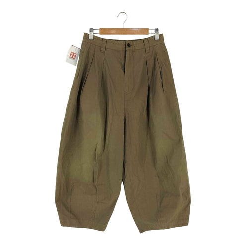 メゾンスペシャル MAISON SPECIAL 21SS シャンブレーギャバ3タックバルーンパンツ メンズ JPN:1