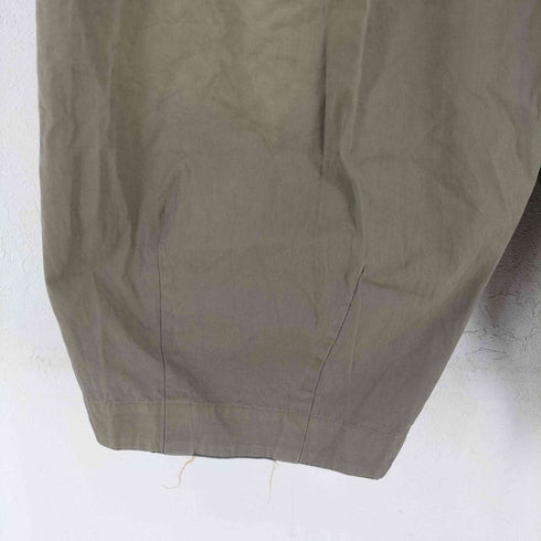 メゾンスペシャル MAISON SPECIAL 21SS シャンブレーギャバ3タックバルーンパンツ メンズ JPN:1