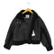 THINGS THAT MATTER IMITATION MOUTON CROPPED RIDERS JACKET ムートン クロップド ライダースジャケット レディース FREE