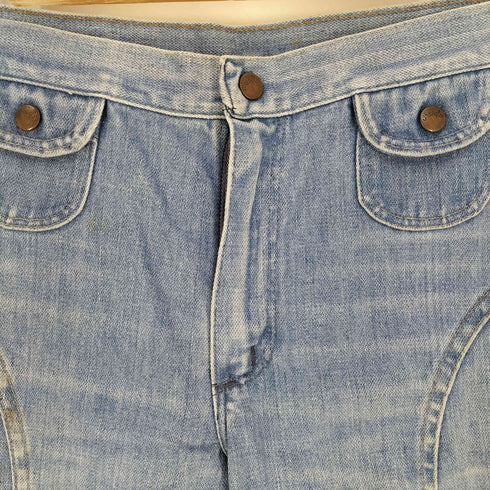 ラングラー Wrangler 70S アルミTALON SANFOR SET コインポケット ベルボトム デニムパンツ メンズ