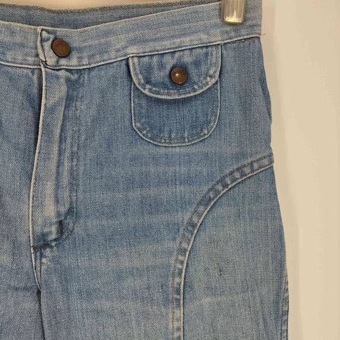 ラングラー Wrangler 70S アルミTALON SANFOR SET コインポケット ベルボトム デニムパンツ メンズ