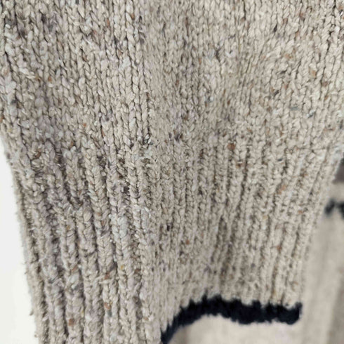 チャップスラルフローレン CHAPS RALPH LAUREN 90S HAND FRAMED ナイロンウール混 ネイティブ シルクニット メンズ import:L