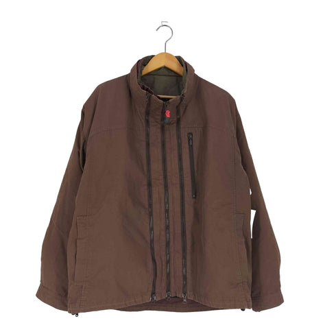 フェールラーベン FJALL RAVEN 中綿ライナー付き 裾ドローコード 多重ジップブルゾン メンズ LL