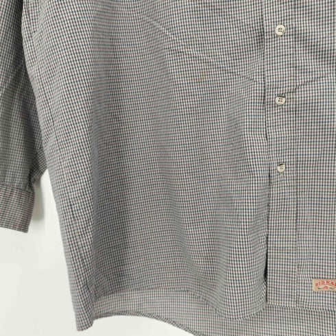 レッドキャップ RED KAP ギンガムチェック ポケット 長袖シャツ メンズ 3XL