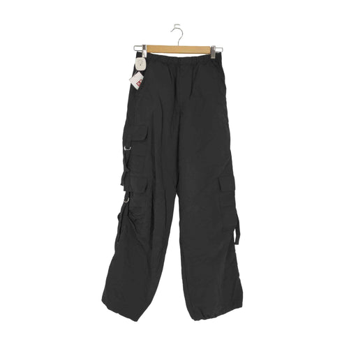 ザラ ZARA ナイロンブレンドパラシュートパンツ レディース import:XS