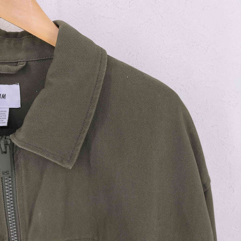 エイチアンドエム H&M コットン ツイルショート ジャケット メンズ import:XXL