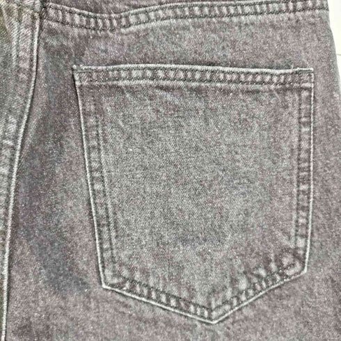 立体裁断 ペイント ダメージ ブラックデニム メンズ JPN:M