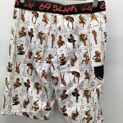 69SLAM 総柄 ハーフパンツ メンズ UK:32-33