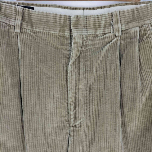 ブルックスブラザーズ BROOKS BROTHERS 90s USA製 太畝 2タック コーデュロイパンツ メンズ