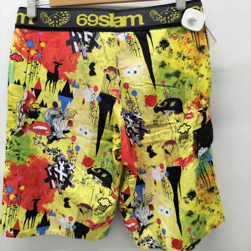 69SLAM 総柄 ハーフパンツ メンズ UK:32-33