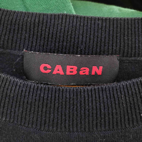 キャバン CABaN カシミヤ混 ニット ベスト メンズ JPN:M