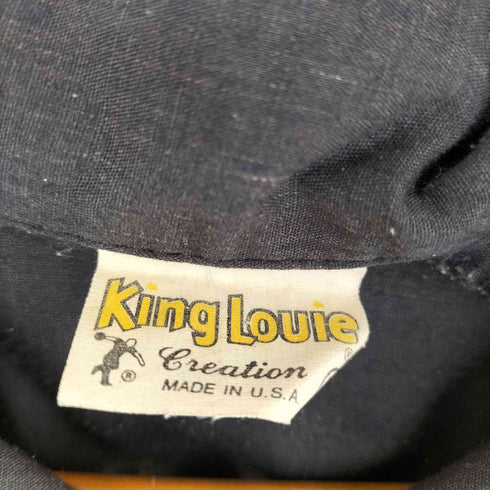 キングルイ King louie 70S USA製 ボウリングシャツ メンズ import:M