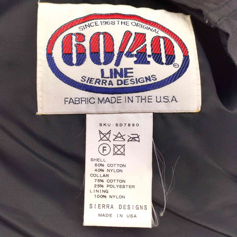 シェラデザイン SIERRA DESIGNS USA製 60/40 PANAMINT JACKET 64クロス パナミント ジャケット メンズ JPN:M
