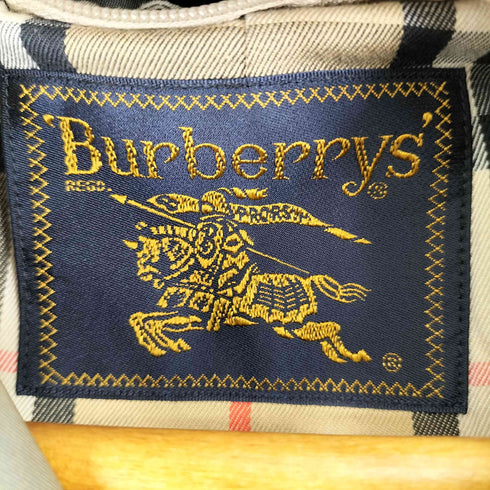 バーバリーズ BURBERRYS 裏地ノバチェック ステンカラーコート メンズ