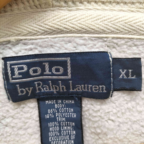 ポロバイラルフローレン Polo by RALPH LAUREN スモールポニー 刺繍 ジップアップパーカー メンズ import:XL