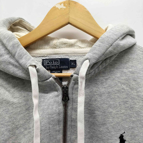ポロバイラルフローレン Polo by RALPH LAUREN スモールポニー 刺繍 ジップアップパーカー メンズ import:XL
