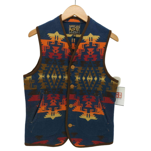 フリーホイーラーズ FREE WHEELERS BUFFALO BRAND GREAT LAKES GMT.MFG.CO SADDLEROCK VEST サドルロック ベスト メンズ 36