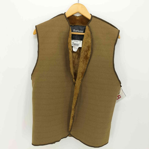 バブアー Barbour 80-90S 3ワラント A55 WARM PILE LINING ファー フリース ベスト メンズ C34/86CM