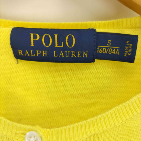 ポロラルフローレン POLO RALPH LAUREN ポニー刺繍 クルーネック カーディガン レディース import:S