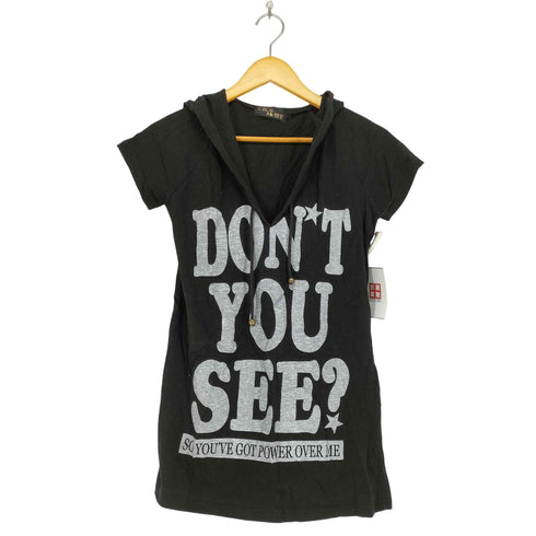 セシルマクビー CECIL McBEE Y2K スタッズ 星 ラメ 英文字 パーカー レディース JPN:M