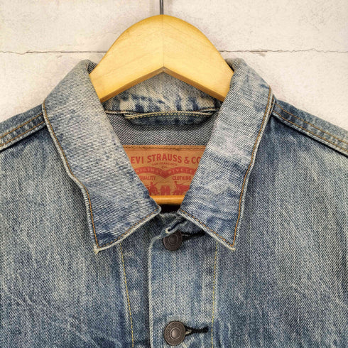 リーバイス Levis 3rd Raw Denim Front Button Trucker Jacket メンズ S