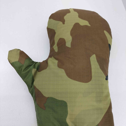 クレセントダウンワークス CRESCENT DOWN WORKS カモ 柄 ダウン ミトン グローブ メンズ