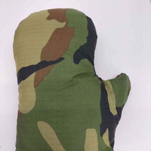 クレセントダウンワークス CRESCENT DOWN WORKS カモ 柄 ダウン ミトン グローブ メンズ