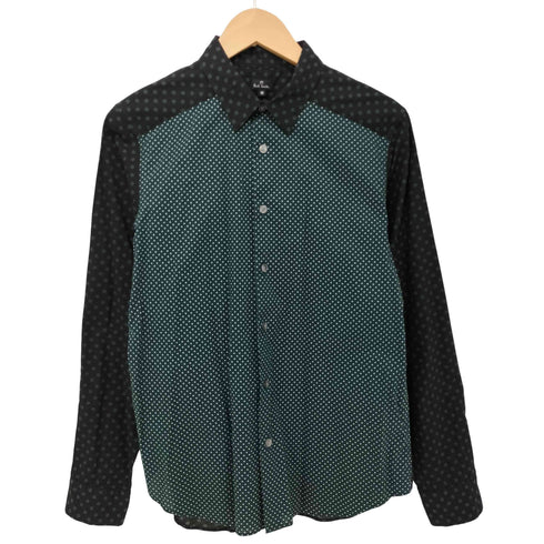 ピーエスポールスミス PS Paul Smith ドット柄レギュラーカラーシャツ メンズ import:M