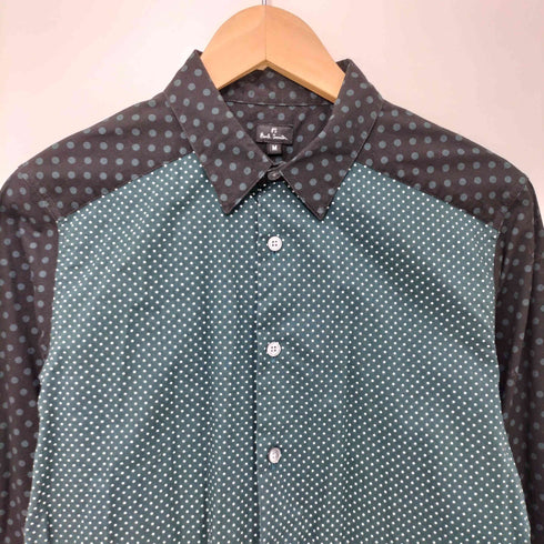 ピーエスポールスミス PS Paul Smith ドット柄レギュラーカラーシャツ メンズ import:M
