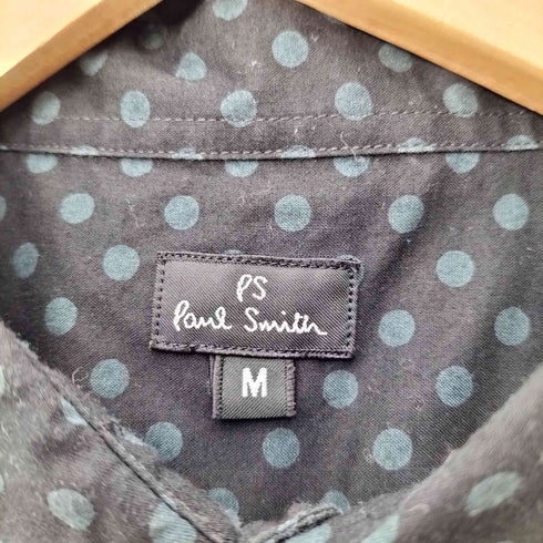 ピーエスポールスミス PS Paul Smith ドット柄レギュラーカラーシャツ メンズ import:M