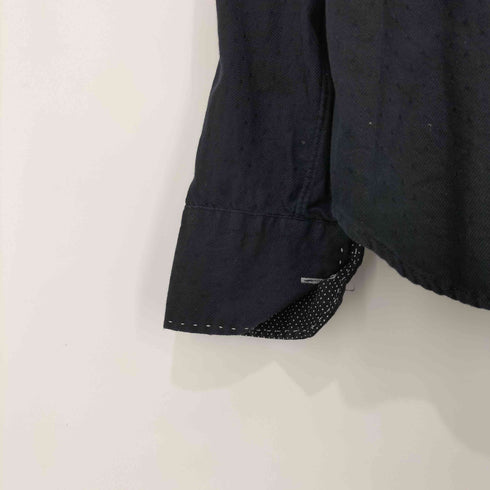 ポールスミスロンドン Paul Smith LONDON ドッド柄 ステッチデザイン 長袖シャツ メンズ import:M