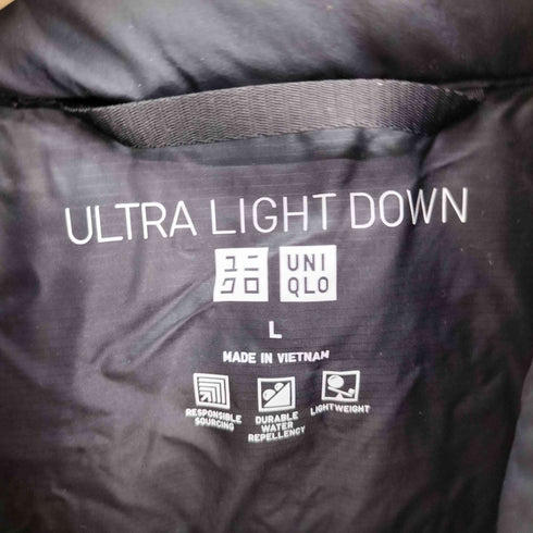 ユニクロ UNIQLO 22AW ULTRA LIGHT DOWN ウルトラ ライト ダウン ジャケット メンズ JPN:L