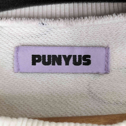 プニュズ PUNYUS 総柄クルーネックスウェット レディース FREE