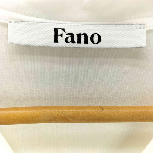 ファノストゥディオズ Fano Studios スキッパーポロカラー ドッキングロングワンピース レディース