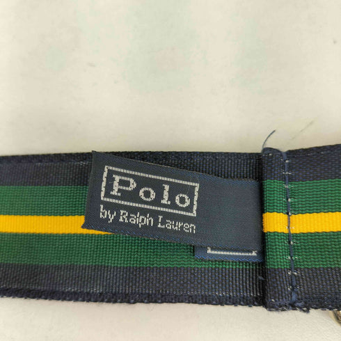 ポロバイラルフローレン Polo by RALPH LAUREN ストライプガチャベルト メンズ